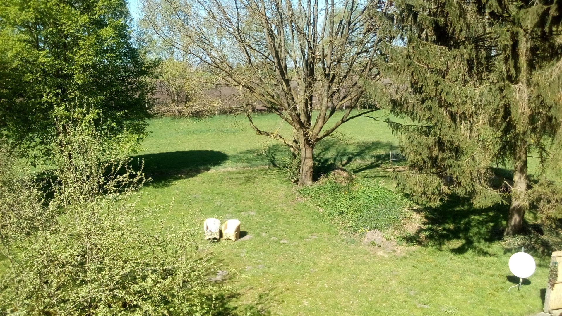 april 2018 westzijde vanaf het dak