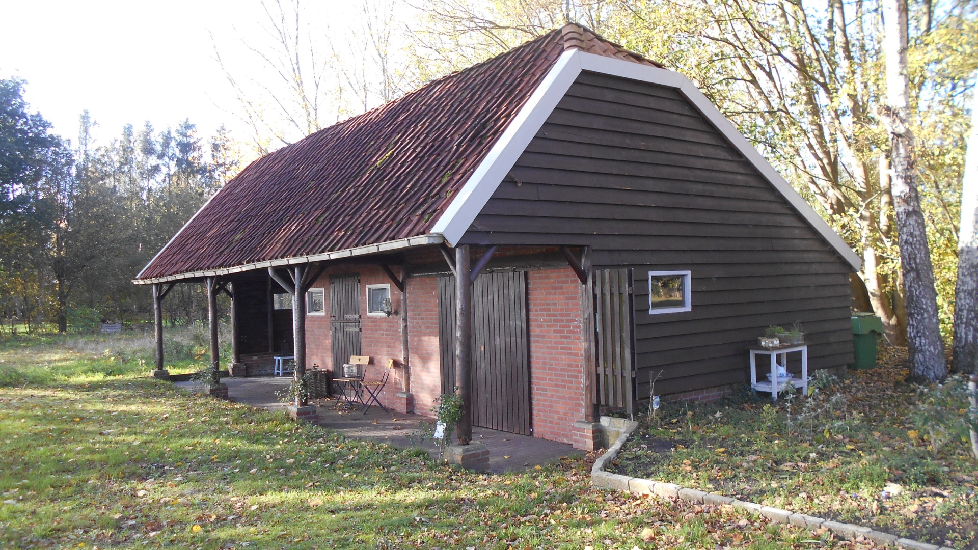 oktober 2020 voorzijde stal